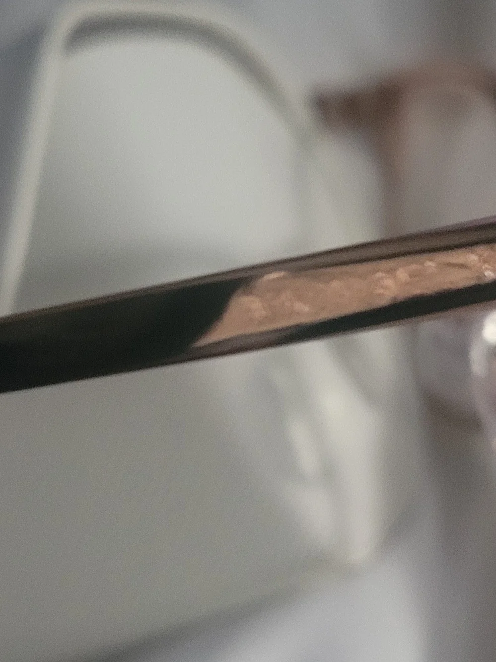 Michael Kors Rose Gold Metal Frame Glasses With Case